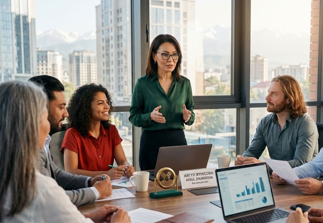 Команда BUSINESS 360 на встрече с клиентом